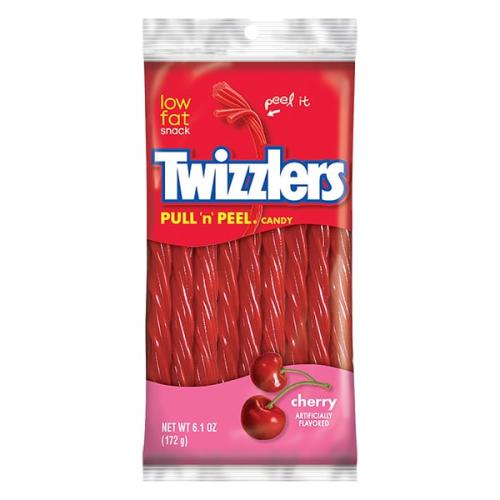 Twizzlers Cherry Pull N Peel 172g Coopers Candy