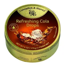 Cavendish & Harvey Refreshing Cola Drops 175g Coopers Candy