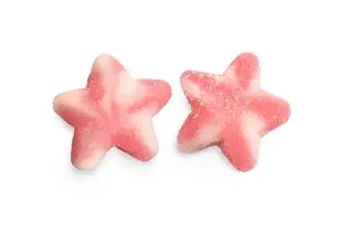 DulcePlus Sugared Pink Twist Stars 1kg Coopers Candy