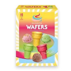 Nordthy Rainbow Wafers 15-pack 80g Coopers Candy