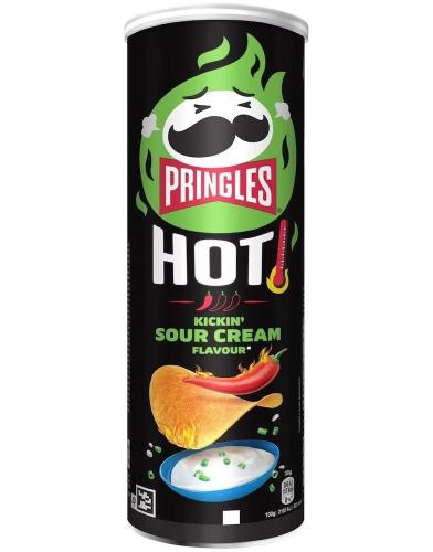 Pringles Hot Kickin Sour Cream Crisps 160g Coopers Candy