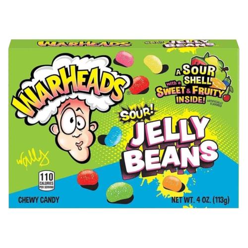 Warheads Sour Jelly Beans 113g Coopers Candy