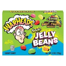 Warheads Sour Jelly Beans 113g Coopers Candy