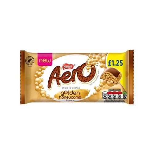 Aero Golden Honeycomb 90g Coopers Candy