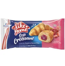 Like Home Soft Croissant Strawberry 40g Coopers Candy