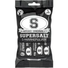 S-Märke Pulver Supersalt 45g Coopers Candy