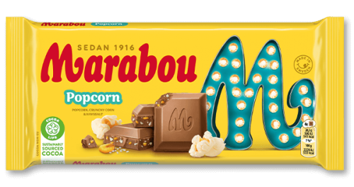 Marabou Popcorn 185g Coopers Candy