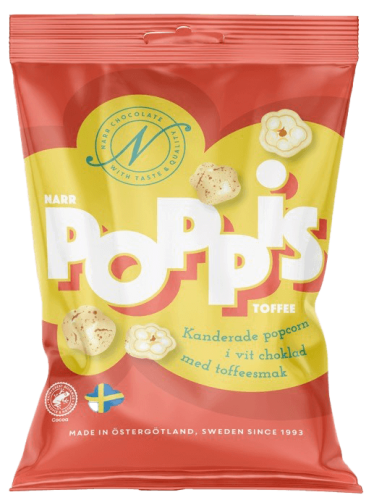 Narr Poppis Toffee 90g Coopers Candy