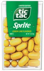 Tic Tac Sprite Lemon Lime 18g Coopers Candy