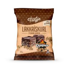 Freyja Lakkriskurl Sterkar Djupur 150g(BF:2024-08-19) Coopers Candy