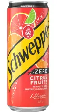 Schweppes Zero Citrus Fruits 33cl Coopers Candy