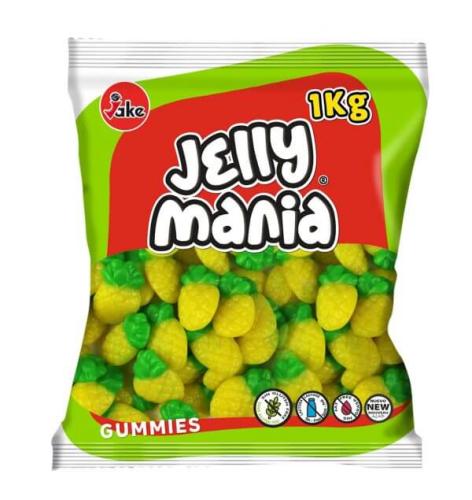 Jake Jelly Mania Pineapples 1kg Coopers Candy