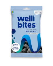 Wellibites Extra Salt Saltlakrits 70g Coopers Candy