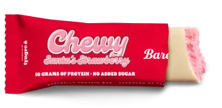 Barebells Protein Bar Strawberry Chewy Santa 40g Coopers Candy