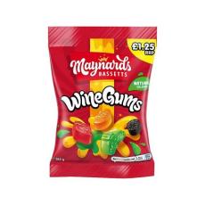 Maynards Bassetts Wine Gums 130g Coopers Candy