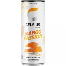 Celsius Mango Passion 355ml Coopers Candy