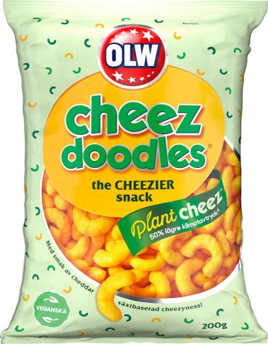 OLW Cheez Doodles Vegan 200g Coopers Candy