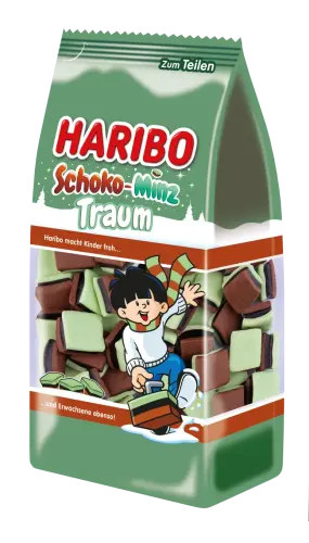 Haribo Choklad-Mint Dröm 300g Coopers Candy