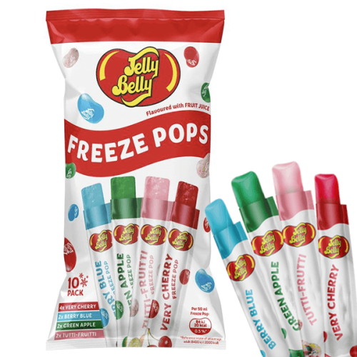 Jelly Belly Freeze Pops 10-pack (BF:2024-11-24) Coopers Candy