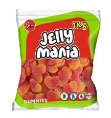 Jake Jelly Mania Peach Hearts 1kg Coopers Candy