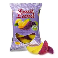 Fruit Land - Fruktmarmelad med Druva & Citron 150g Coopers Candy