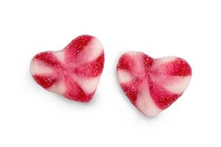 DP Sugared Strawberry Twist Heart 1kg Coopers Candy