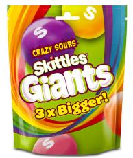 Skittles Giants Crazy Sours 132g Coopers Candy