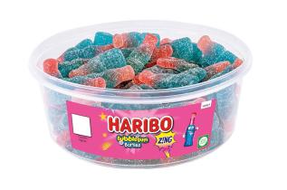 Haribo Bubblegum Bottles 638g Coopers Candy