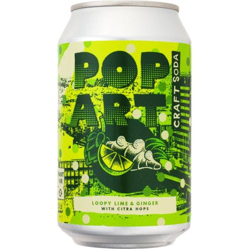 Hammars Bryggeri Pop Art Loopy Lime & Ginger 33cl Coopers Candy