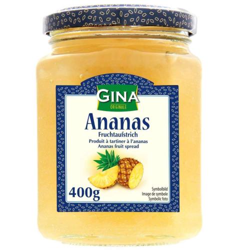 Gina Pineapple Fruit Spread 400g Coopers Candy