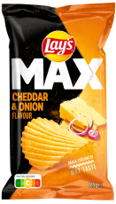 Lays MAX Cheddar & Onion 185g Coopers Candy