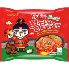 Samyang Buldak Hot Chicken Ramen - Kimchi Flavor 135g Coopers Candy