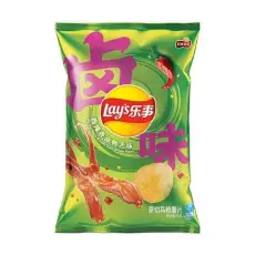 Lays Potato Chips Spicy Duck Tongue 70g Coopers Candy