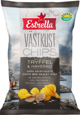 Estrella Västkustchips Tryffel & Havssalt 160g Coopers Candy