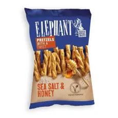 Elephant Pretzel Twist - Havsalt & Honung 70g Coopers Candy