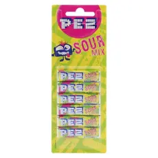 PEZ Refill Sour 6-pack 51g Coopers Candy