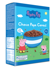 Peppa Pig Choco Pops Frukostflingor 200g Coopers Candy