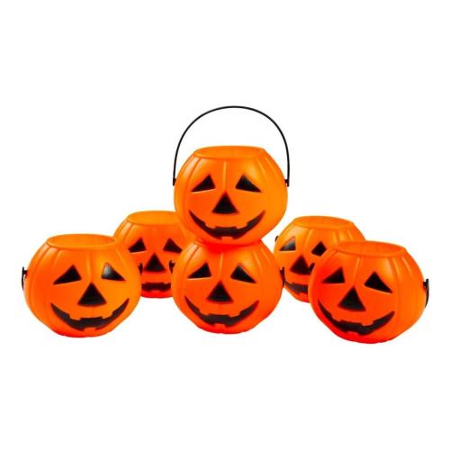 Minihinkar Halloweenpumpor 6-pack Coopers Candy