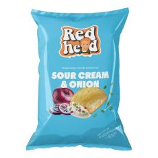 Redhead Sourcream & Onion Chips 150g Coopers Candy