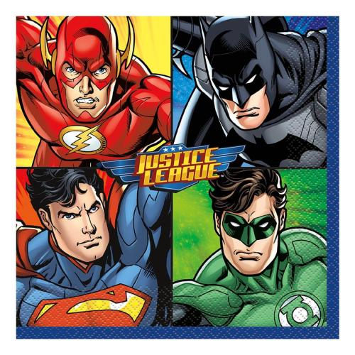 Servetter Justice League 16-pack Coopers Candy