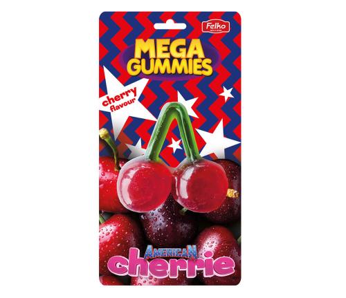 Felko Mega Gummies American Cherry 120g Coopers Candy