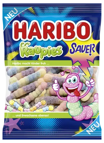 Haribo Raupies 160g Coopers Candy