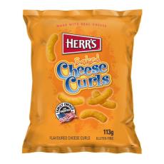 Herrs Baked Cheese Curls 113g (BF: 2025-03-05) Coopers Candy