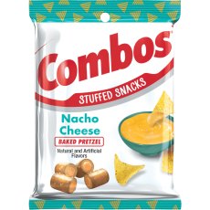 Combos Baked Pretzel Nacho Cheese 178g Coopers Candy