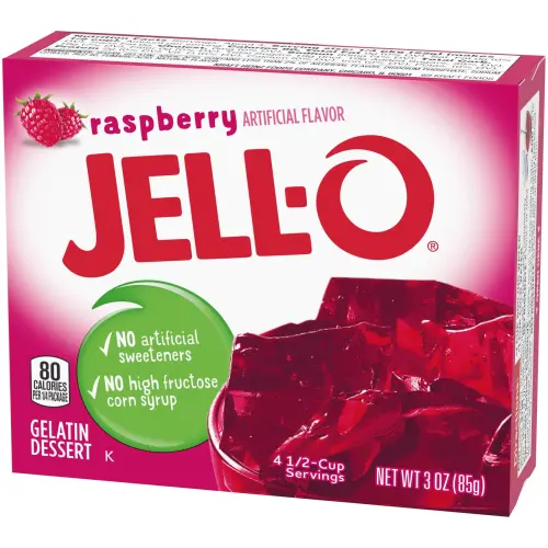 Jello Raspberry 85g Coopers Candy