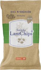 Lantchips Dill & Gräslök Räfflade 200g Coopers Candy