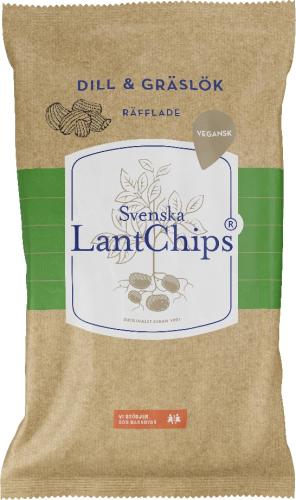 Lantchips Dill & Gräslök Räfflade 200g Coopers Candy