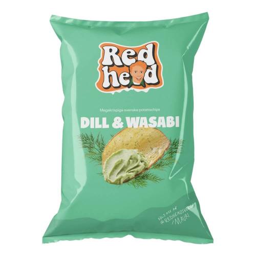 Redhead Dill & Wasabi Chips 150g Coopers Candy