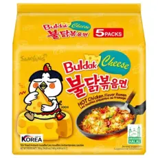 Samyang Hot Chicken Flavour Cheese Ramen 140g x 5st Coopers Candy