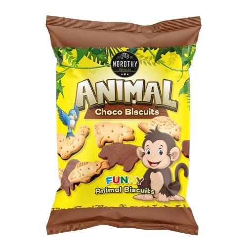 Nordthy Animal Choco Biscuits 150g Coopers Candy